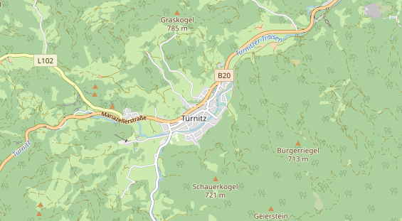 Gastronomie Immobilie auf Karte