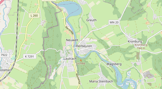 Gastronomie Immobilie auf Karte