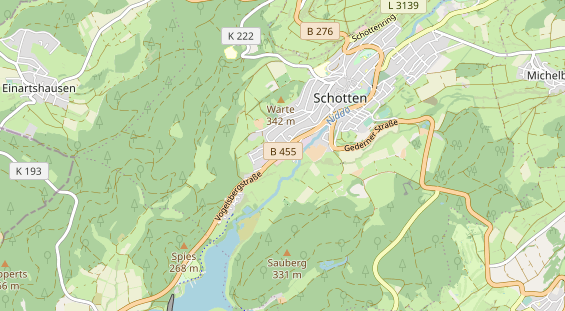 Gastronomie Immobilie auf Karte