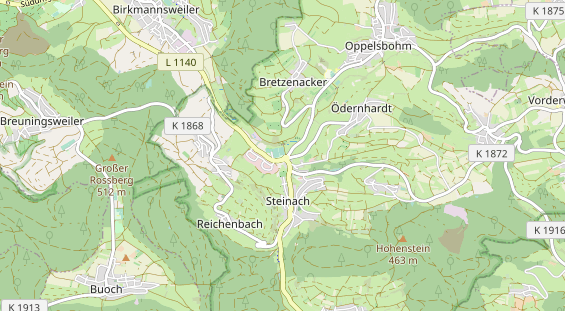 Gastronomie Immobilie auf Karte