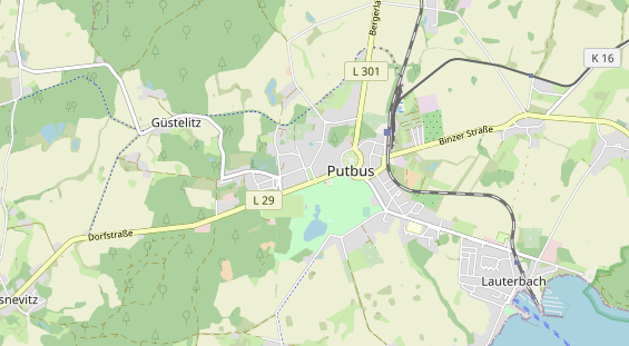 Gastronomie Immobilie auf Karte