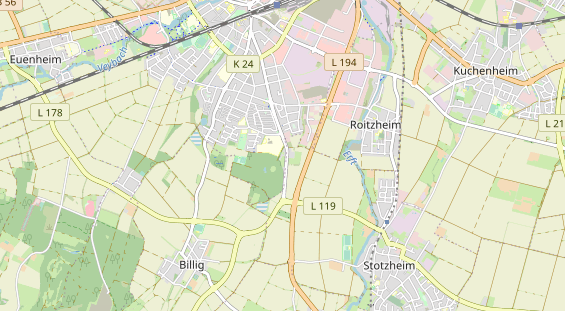 Gastronomie Immobilie auf Karte