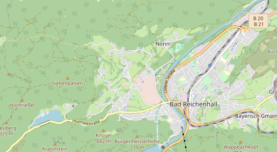 Gastronomie Immobilie auf Karte