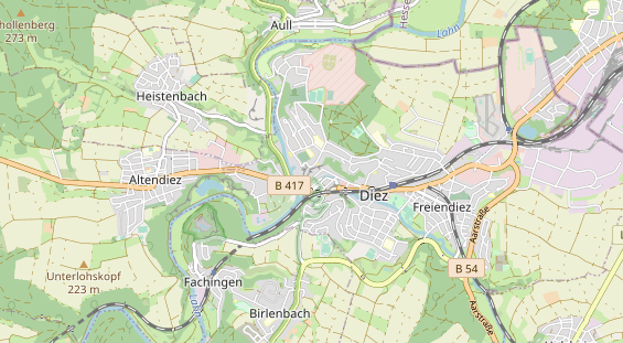 Gastronomie Immobilie auf Karte