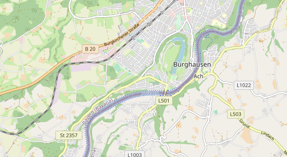 Gastronomie Immobilie auf Karte