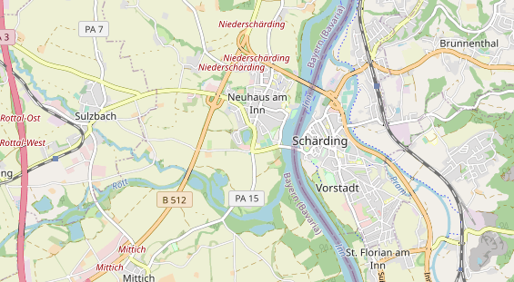 Gastronomie Immobilie auf Karte