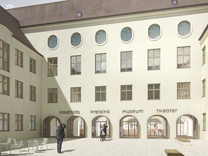 Hotel Immobilien - Betriebsart: Gaststätte - Bayern - Gastronomieflächen zur Pacht in Freising - Gastronomie im historischen Asamgebäude in Freising zu verpachten