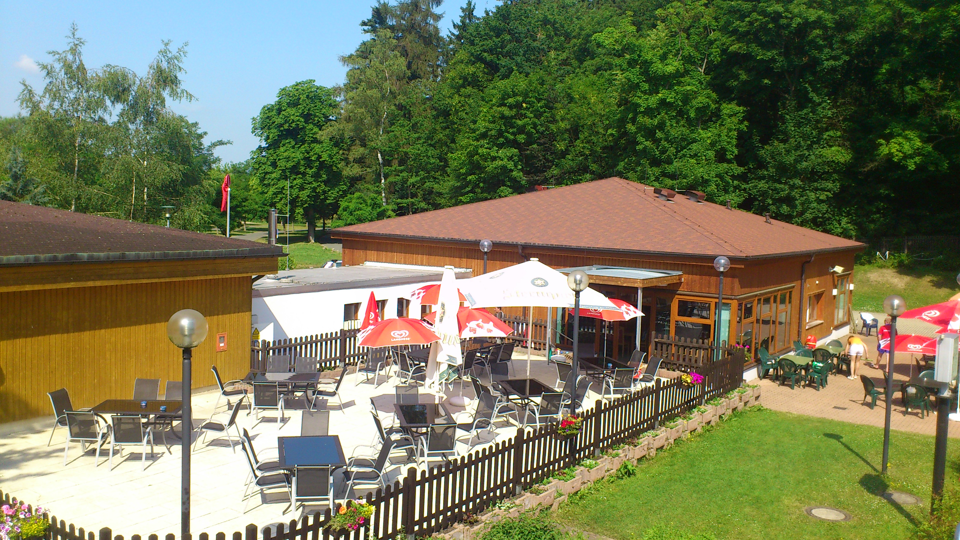 Hotel kaufen pachten - Gaststätte mit Terrasse - Neuverpachtung Gaststätte mit Kiosk im Freibad Pausa 