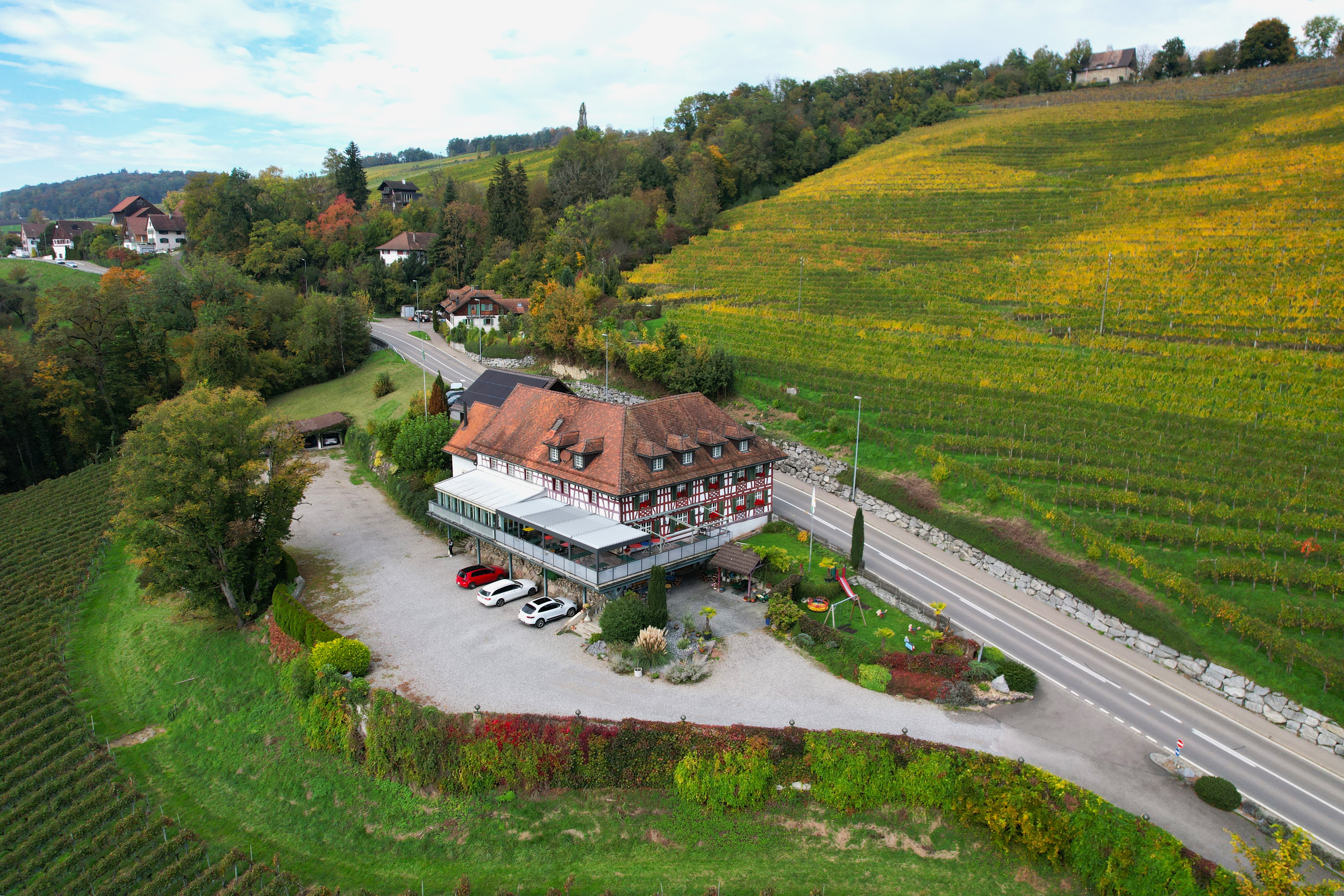 Hotel Immobilien - Landeszuordnung: Schweiz - Ausflugsrestaurant Traube Dietingen